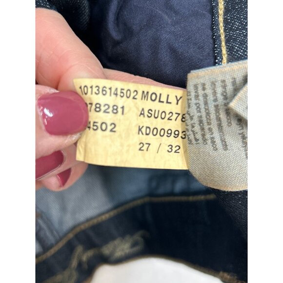 Mavi Jeans Womens 27x32 Blue Denim‎ Molly Regular Rise Classic Boot Cut - Picture 5 of 9